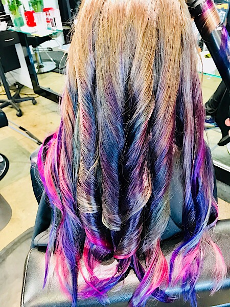 We Tried It: Galaxy-Inspired Hair!